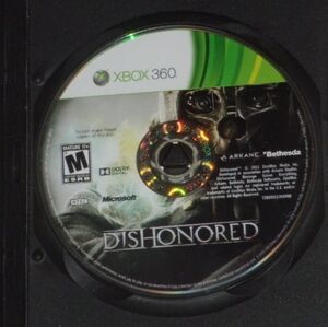 Dishonored - Microsoft Xbox 360 - 2012 - No Original Box Or Manual